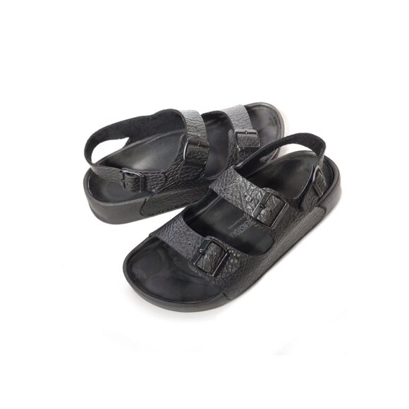 Birkenstock Milano 46 Black with Removable Leather footbed REG Width Mens 13 main image 10